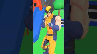 Deadpool Wolverine Red Hulk GreenHulk Rinki ki Shaitani deadpool wolverine csbishtvines shorts [upl. by Roht]