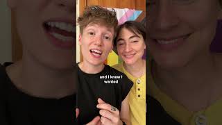 🏳️‍🌈queer couple adopts cat shorts lgbtq Follow Me on YouTube🙌 [upl. by Robenia]