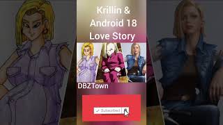 Android 18 and krillin get married  Krillin amp Android 18 Love Story Android18 Krillin love [upl. by Desirea]