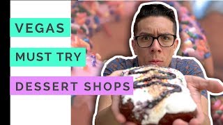 Best Dessert Shops in Las Vegas  MUST TRY [upl. by Kamillah]