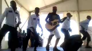 Amangukumane Ft Mjikijelwa perfomance 2015 [upl. by Llenyr]