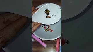 Kite 🪁draw with floating pentrending flotingpen shortvideo drawing [upl. by Etnomaj]