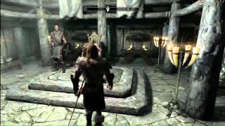 CONAN THE BARBARIAN IN SKYRIM How to Complete A Jarls Justice Skyrim Dawnguard [upl. by Rossner]