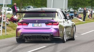 Cars Leaving a Car Meet [upl. by Erica]