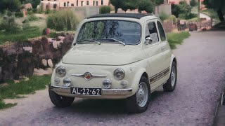 1970 Fiat 595 Abarth 5 speed 650cc cold winter start [upl. by Caroline823]