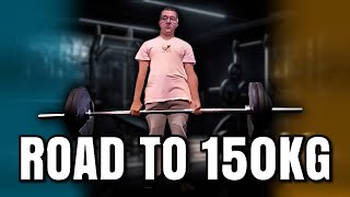 ROAD TO 150KG  Gym vlog 14 [upl. by Ardel]