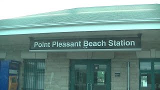 Riding a NJ Transit train from Belmar to Bay Head New Jersey [upl. by Onoitna896]