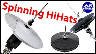 How To Stop A Spinning Hihat electronic or acoustic cymbals [upl. by David]