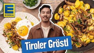 Tiroler Gröstl Rezept  Pfannengericht der österreichischen Küche [upl. by Fording]