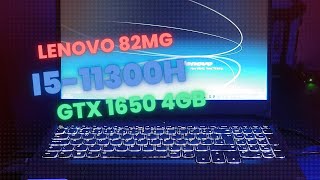 SERVIÇO COMPLETO Lenovo IDEAPAD GAMING 82MG I511300H  GTX 1650 4GB CLIENTE JP [upl. by Jayne]