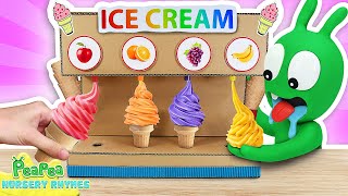 🍦 Fruit Ice Cream Song  More Pea Pea Nursery Rhymes amp Kids Songs  Fun Sing Along Songs [upl. by Brandice107]