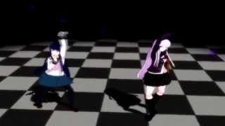 MMD Kirigiri amp Maizono  Rosetta [upl. by Nylatsirhc]