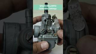 Spaco Dellorto Carburetor setting ytshorts pulsar automobile mechanic bike [upl. by Jb898]