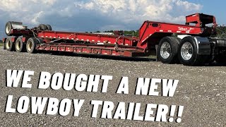 We bought a 50 Ton Modular Lowboy  What to look for and what to fix on the new Talbert Trailer [upl. by Stacy]