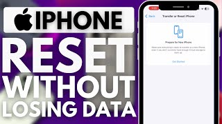 How to Factory Reset iPhone Without Losing Data [upl. by Ecydnarb664]