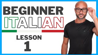 Beginner Italian Course Lesson 1  The basics of learning Italian the right way [upl. by Elenahc930]