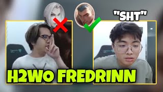 H2WO WAS FORCED TO USE FREDRINN BY HIS TEAMMATE [upl. by Carmencita392]