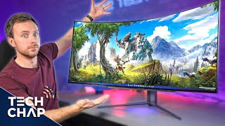 LG 45quot OLED 240Hz Gaming Monitor REVIEW  They ALMOST did it [upl. by Llorre]