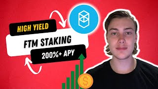 Best Fantom Staking Strategies How I earn 200 Yield on FTM  Top Ecosystem Picks in January 2022 [upl. by Scandura]