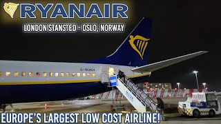 THE RYANAIR UK EXPERIENCE  London Stansted  Oslo Gardermoen [upl. by German519]