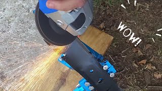 The Ultimate Lawnmower Blade Sharpener Jig Review By Seesii [upl. by Merceer]