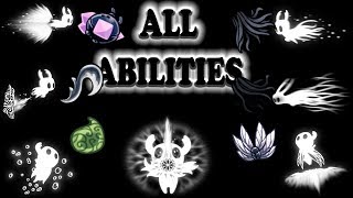 Hollow knight all abilities  hollow knight  grimme troupe [upl. by Seniag]