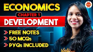 Development Class 10 Economics 50 MCQs Free Notes PYQS INCLUDED  Class 10 Economics Chapter 1 [upl. by Ainslie]