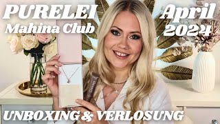 Soo schön 😍 PURELEI Mahina Club April 2024  Unboxing amp Verlosung [upl. by Lundberg]