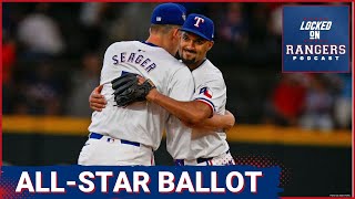 Will Texas Rangers stars Corey Seager Marcus Semien start the AllStar game in Arlington [upl. by Imhsar]