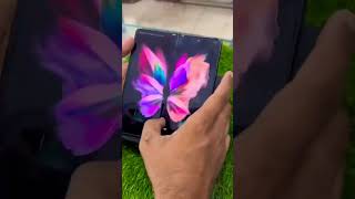 SAMSUNG Z FOLD 3  256GB STORAGE smartphone galaxyfold applewatch galaxyunpacked samsungzfold3 [upl. by Jacinda]