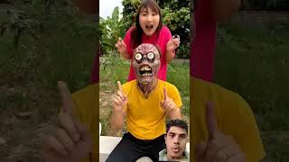 Funny face mask challenge shorts facemask funny youtubeshort [upl. by Hars]