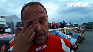 Tomasz Kuchar podsumowuje III rundę Oponeo Mistrzostw Polski Rallycross [upl. by Garrott]