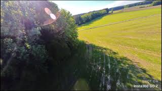 Diatone MXC Taycan 349 4S DJI Air Unit Insta360 Go2 [upl. by Nrek]