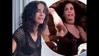 Courteney Cox channels Monica Geller as she recreates famous scene from Friends in fun video [upl. by Omsoc]