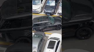 Very slow parking driver car parking sportscar parallel easyparking [upl. by Haldan]