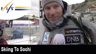 Skiing to Sochi with Aksel Lund Svindal [upl. by Odama]