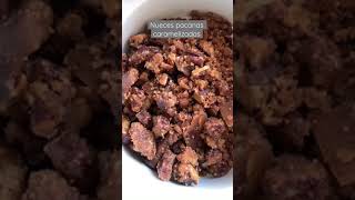 Nueces pacanas caramelizadas KETO [upl. by Jo-Ann]