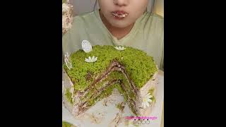 78 Desserts Mukbang ASMR  dubaichocolate Millefeuille  Crepe cake asmr mukbang dessert [upl. by Ahsimin]