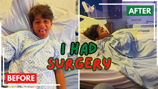 GETTING MY TONSILS REMOVED  SURGERY DAY VLOG  CHILD TONSILLECTOMY [upl. by Domini125]