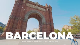 Top Places to Visit in Barcelona  Travel Guide [upl. by Berard503]