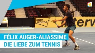 Félix AugerAliassime und seine Liebe zum Tennis  Stachi trifft  myTennis [upl. by Accever]