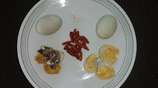 BALUT 🆚 PENOYDUCK EMBRYOLets Enjoy Philippines exotic Appetizer yummytrendingASMRviral [upl. by Thora]