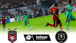 🔴TS GALAXY vs ORLANDO PIRATES ⚽ BETWAY PREMIERSHIP 2425 ⚽ FOOTBALL GAMEPLAY HD [upl. by Kirenoj]