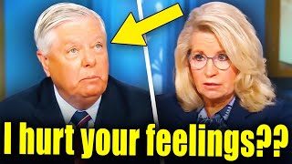 Watch Liz Cheney Nearly Make LINDSEY GRAHAM CRY AGAIN [upl. by Theron]