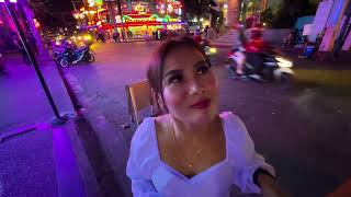 P Burgos Street Makati Manila Philippines NightLife Vlog [upl. by Yblocaj]