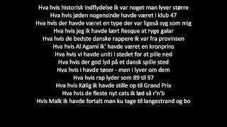 Jøden  Hvad Nu Hvis Lyrics [upl. by Questa]