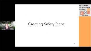 Safety Plans Overview Maximo Back to Basics [upl. by Nah]