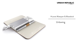 Huawei MatePen amp MateDock Unboxing [upl. by Elohc]