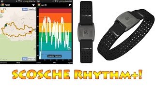 Scosche Rhythm Armband Heart Rate Monitor [upl. by Nodroj]