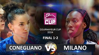 Gold Final of Courmayeur Cup 2024  Prosecco Doc Imoco Conegliano vs Vero Volley Milano [upl. by Divadnhoj971]